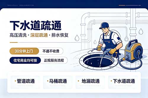 湖州下水道疏通